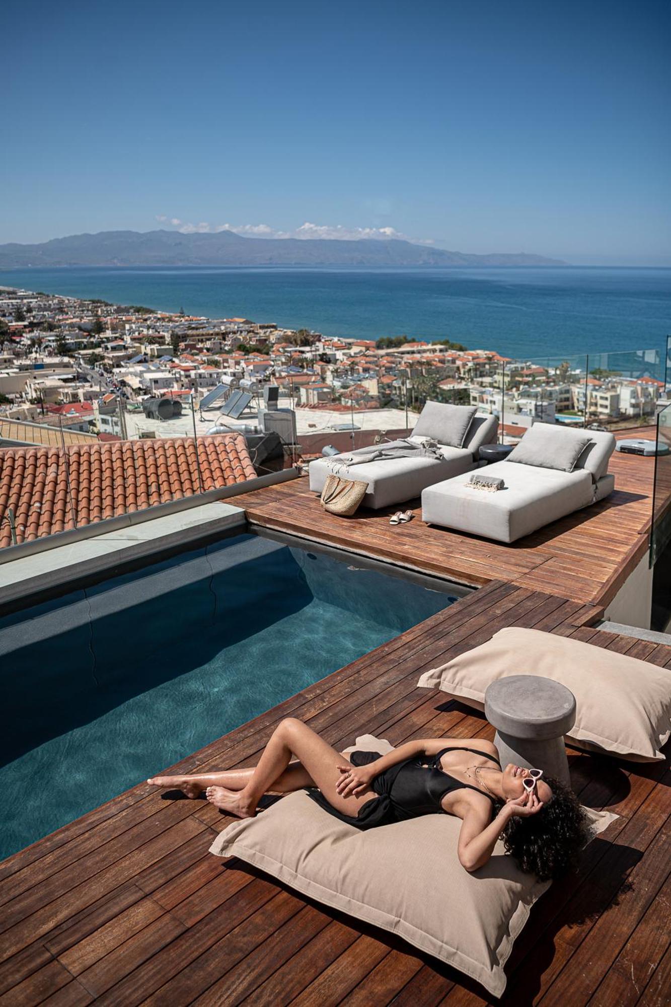 Alectrona Living Crete, Rocsea Luxury Apartment Platanés Kültér fotó