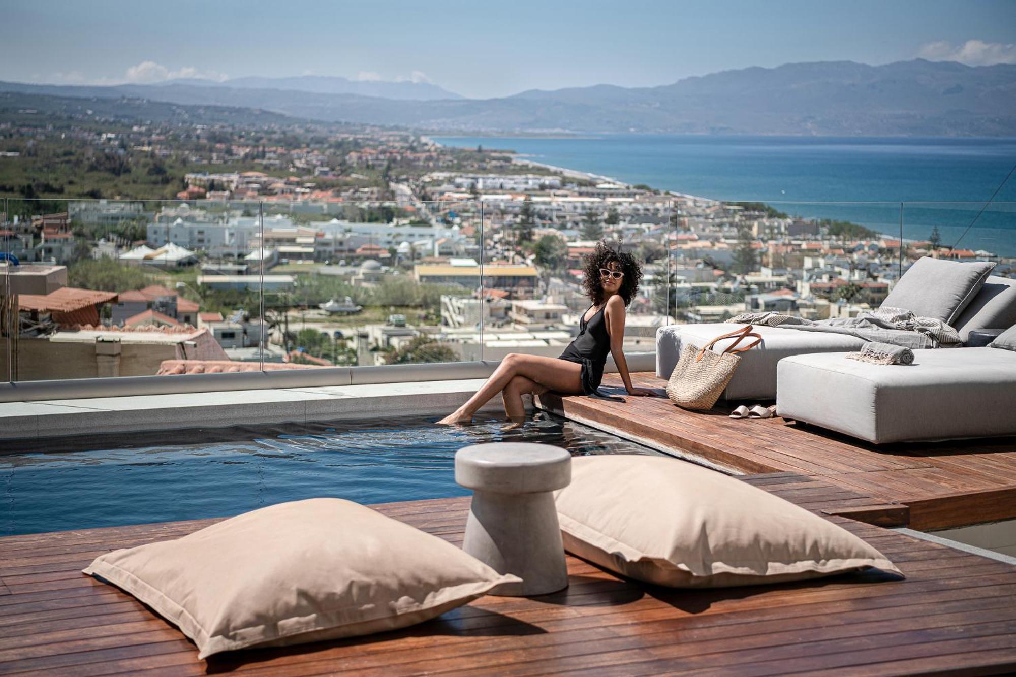 Alectrona Living Crete, Rocsea Luxury Apartment Platanés Kültér fotó